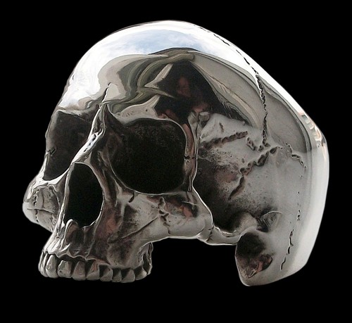 Anello teschio - anello,
