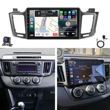 4+64GB per Toyota RAV4 2013-2018 autoradio CarPlay Android 15.0 GPS WLAN KAM