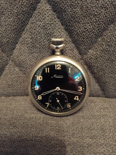 Ww2 orologio tasca militare - da,