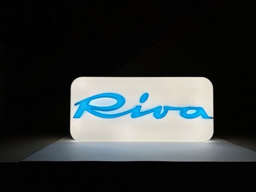 Insegna luminosa riva - luminosa,