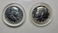 (2) Monete mezzo dollaro