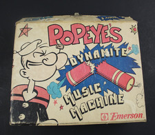 Giradischi vintage Popeye's Dynamite Music Machine di Emerson FUNZIONANTE