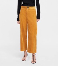 Pantaloni donna Zara giallo