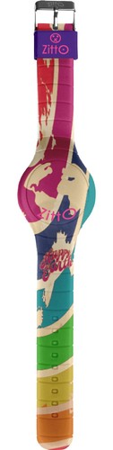 Orologio zitto happy - orologio, earth