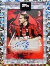 Topps AC Milan 125 Years I Diavoli Oliver Bierhoff Color Match Auto Signature/49