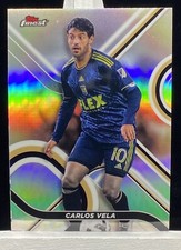 2022 Topps Finest MLS Carlos Vela Refractor #1 LAFC H034