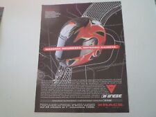 advertising Pubblicità 1998 CASCO HELMET DAINESE ERGON RACING