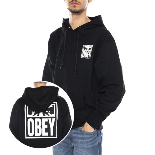 Obey eyes icon fleece black - icon, 2
