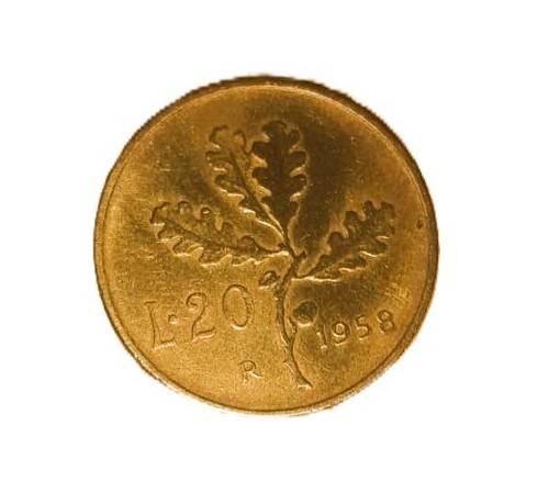Rara moneta lire del - rara,