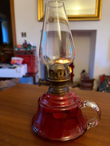 Cranberry glass finger oil - cranberry,