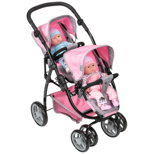 Passeggino carrozzina doppia