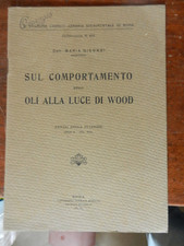 1.3) REGIA STAZIONE CHIMICO AGRARIA ROMA COMPORTAMENTO OLI ALLA LUCE WOOD 1931