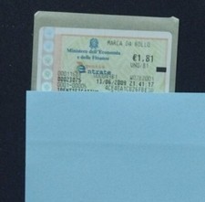 MARCA DA BOLLO DA 1,81 2 euro