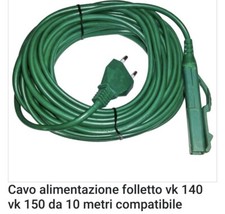 Cavo Folletto Filo da 10mt Folletto VK 140 150 Vorwerk Compatibile