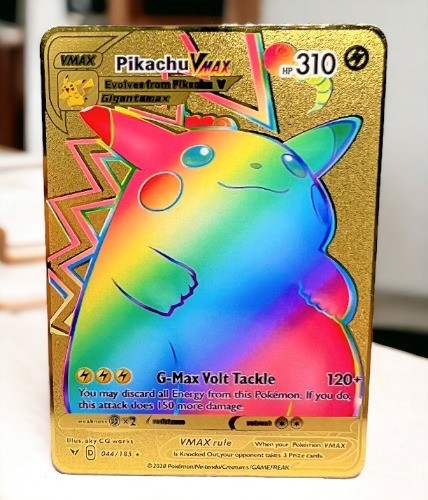 Carta pokémon pikachu vmax - carta,