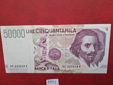Banconota Italiana da 50.000