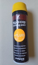 6 Bombolette Spray Tracciante Per Cantiere  Fluo 500 ML