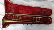Vintage Trombone with Case