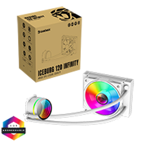 Gamemax iceburg 120 bianco - 120, mm