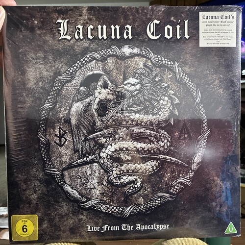 New sealed lacuna coil live - *new, coil-live