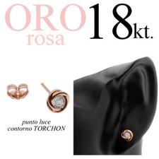 orecchino PUNTO LUCE zircone