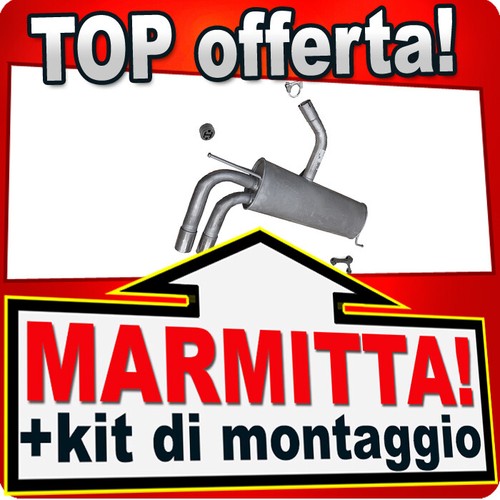 Silenziatore posteriore per - silenziatore,