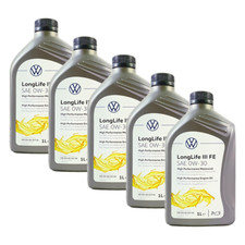 5 LT OLIO MOTORE VOLKSWAGEN LONGLIFE III FE 0W-30 504.00 507.00 VW AUDI SEAT