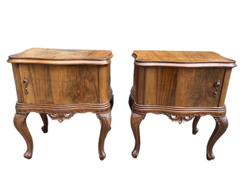 Coppia comodini chippendale - comodini,