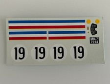 Ferrari 250 GTO #19 - 24h Le Mans - decalcomania 1/24 MG modellino/cartografo - 