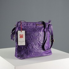 Braccialini Borsa Esmeralda Second Hand Vera Pelle Collezione 2013-14 Originale