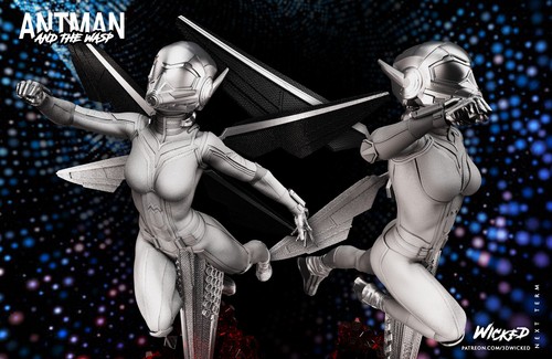 The wasp marvel - wasp,, 1/4-1/24