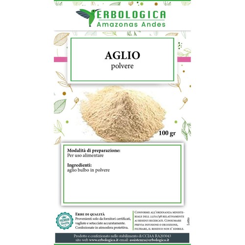 Aglio polvere 100g - in,