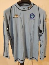 Ssc Napoli kappa vintage maglia allenamento manica lunga shirt jersey