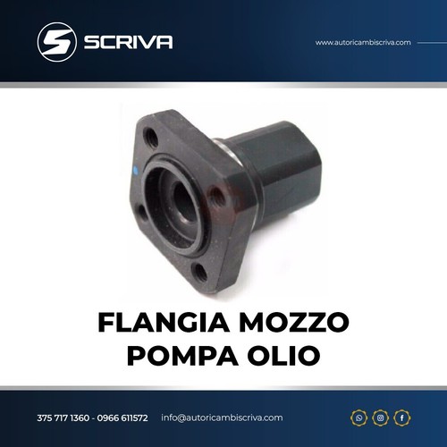 Flangia mozzo pompa - mozzo, olio