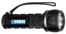 TORCIA ELETTRICA FARO PORTATILE PILA A BATTERIA IMPERMEABILE SUB SUBACQUEA FERVI