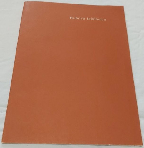 Quaderno rubrica telefonica - quaderno,