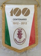 GAGLIARDETTO UFFICIALE CALCIO A.S.D. ARGENTANA 1912 100° ANNIVERSARIO CENTENARIO
