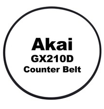 Cinghia da banco Akai GX-210D
