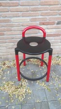 Sgabello Kartell Polo 1980 Made In Italy 