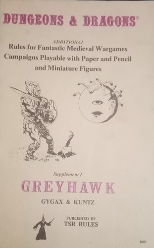 Greyhawk originale dungeons - greyhawk,