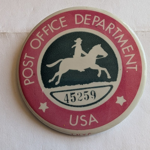 Vintage usps pinback - vintage,