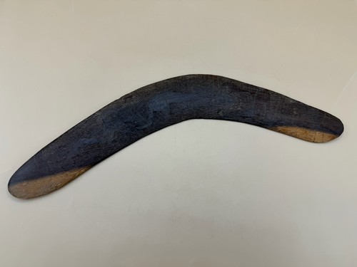 Old aboriginal boomerang - old,