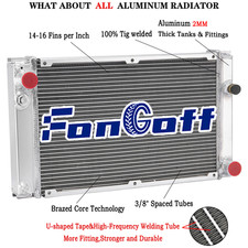 Rangées aluminum radiateur - aluminum,