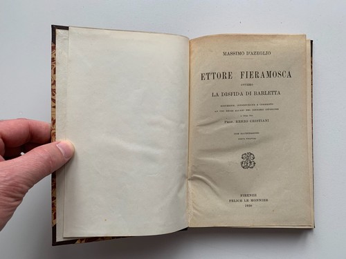 Libro antico ettore - libro,