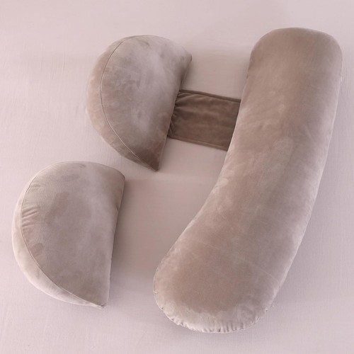 Cuscino gravidanza velluto - cuscino, l