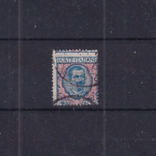 REGNO 1901 - EFFIGIE VITTORIO EMANUELE III LIRE 5 USATO VARIETA'