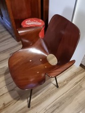 Sedia Medea con braccioli Design Vittorio Nobili 1956