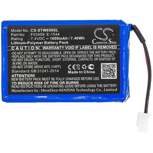1000mah battery for satlink - battery,