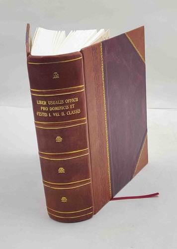Liber usualis officii pro