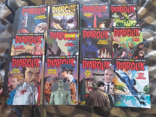Diabolik completa lxi 1 12 - diabolik,